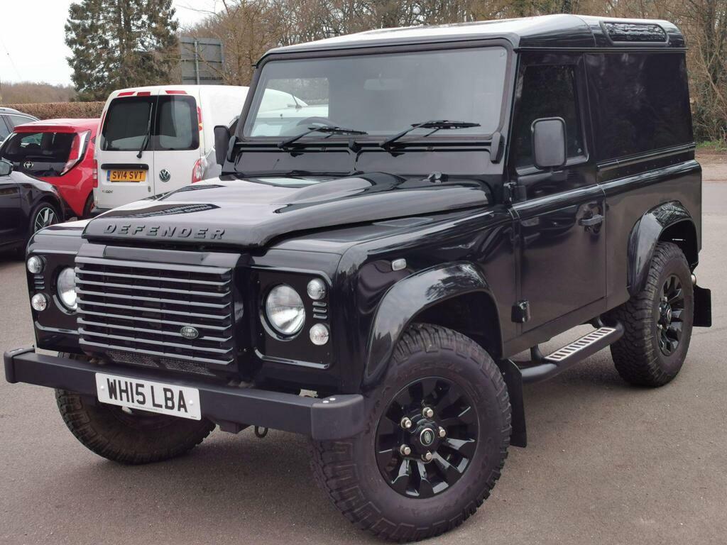Land Rover Defender 90 2.2 Tdci Xs Station Wagon Double Cab Ma WH15LBA Black #2