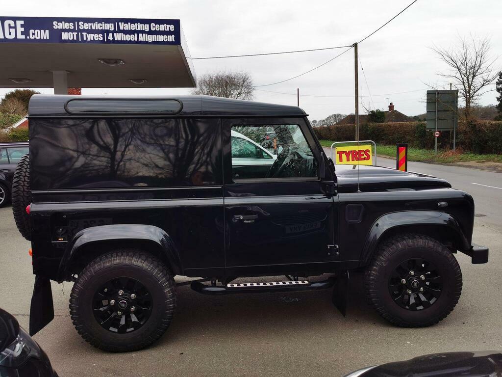 Land Rover Defender 90 2.2 Tdci Xs Station Wagon Double Cab Ma WH15LBA Black #5