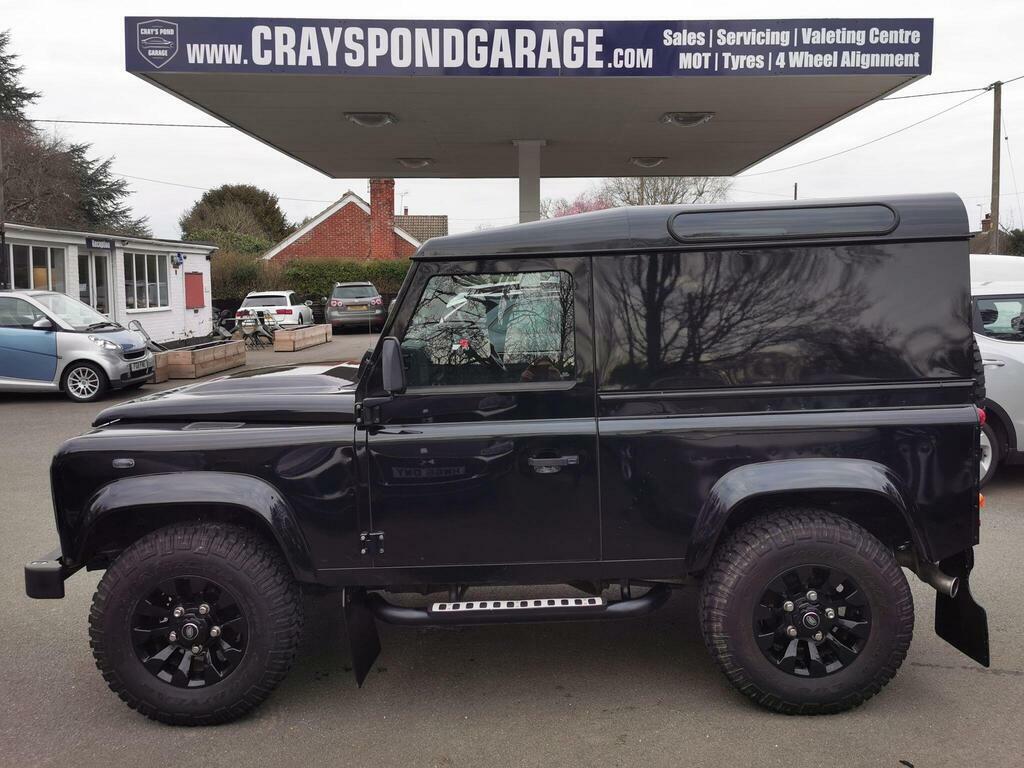 Land Rover Defender 90 2.2 Tdci Xs Station Wagon Double Cab Ma WH15LBA Black #6