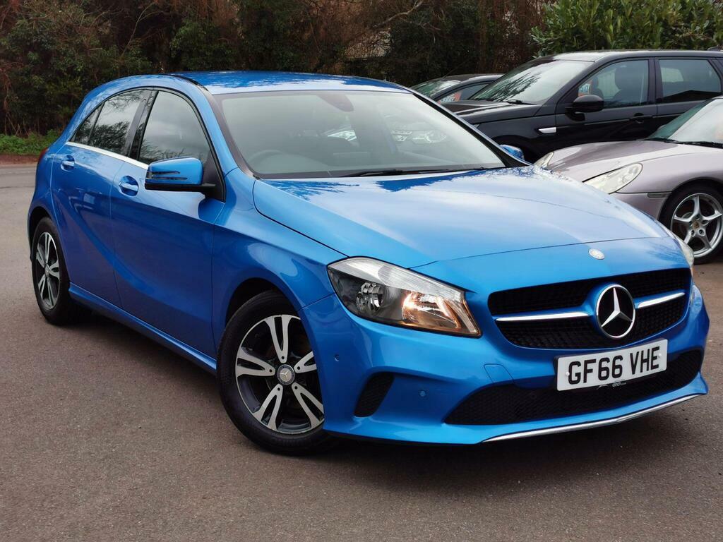 Mercedes-Benz A Class 1.5 A180d Se Executive Euro 6 Ss GF66VHE Blue #2