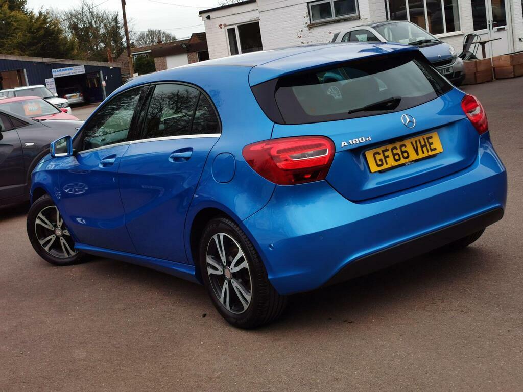 Mercedes-Benz A Class 1.5 A180d Se Executive Euro 6 Ss GF66VHE Blue #6