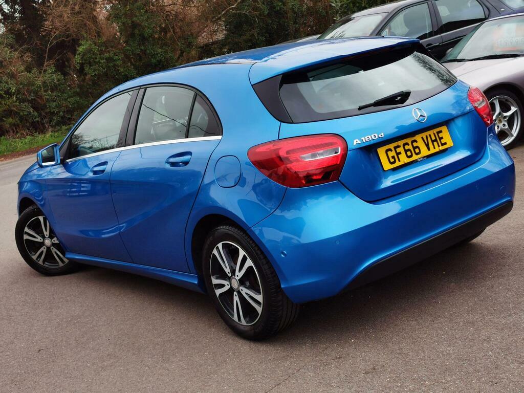 Mercedes-Benz A Class 1.5 A180d Se Executive Euro 6 Ss GF66VHE Blue #5