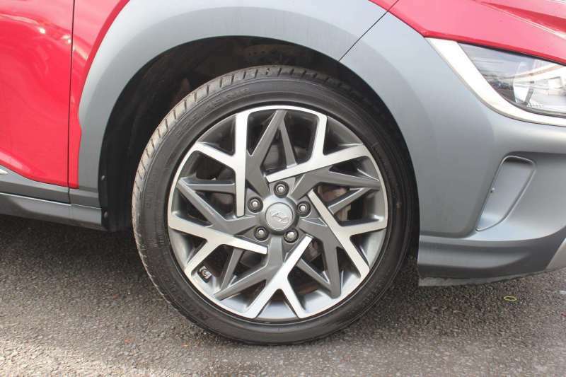 Hyundai Kona 1.6 Gdi Hybrid Premium Dct - 2022 Xgz2844 XGZ2844 Red #2
