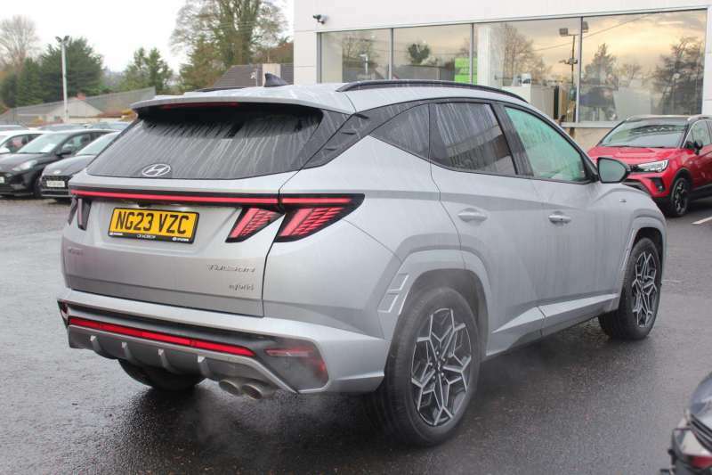 Hyundai Tucson 1.6 Tgdi Hybrid 230 N Line 2Wd - 2023 Ng NG23VZC Silver #4