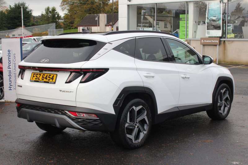 Hyundai Tucson 1.6 T-gdi Ultimate - 2021 Fsz6454 FSZ6454 White #4