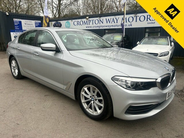 BMW 5 Series Saloon Silver