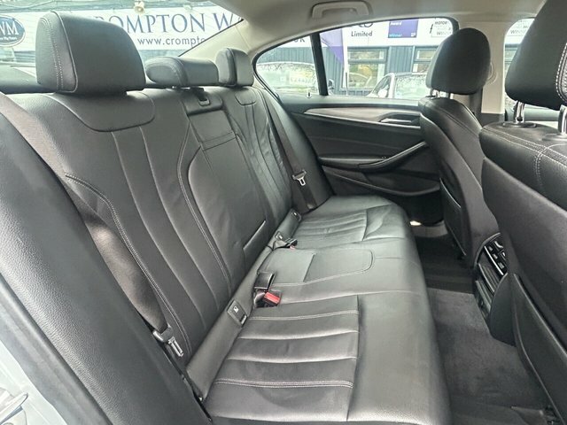 BMW 5 Series Saloon DL67STZ Silver #4