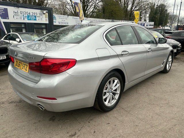 BMW 5 Series Saloon DL67STZ Silver #6