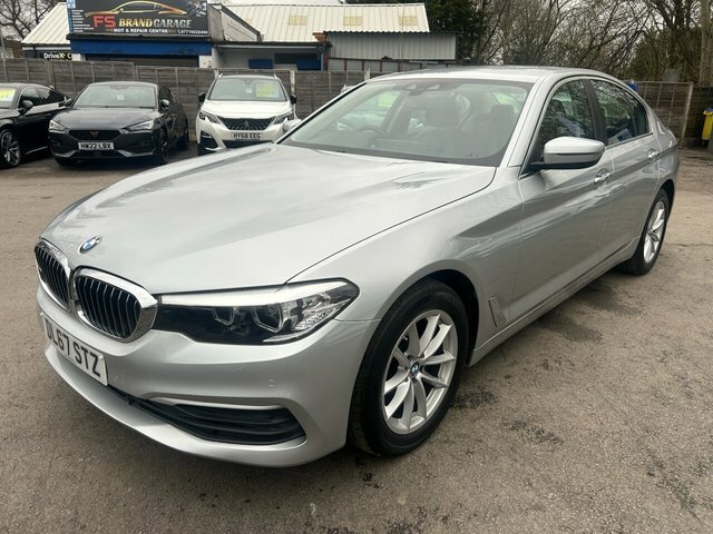 BMW 5 Series Saloon DL67STZ Silver #5