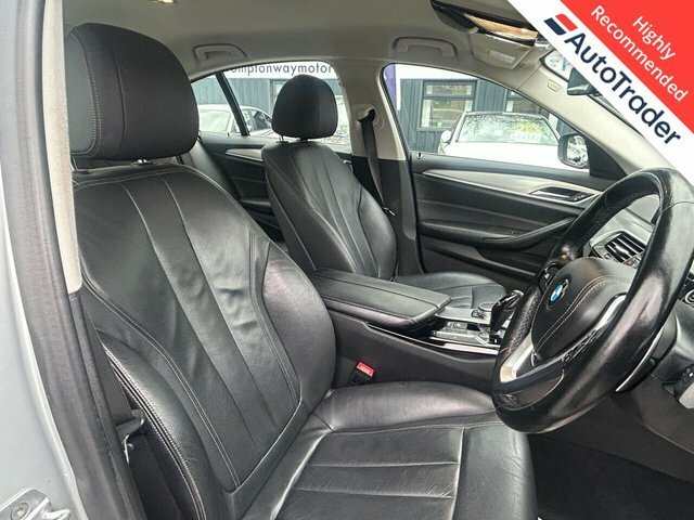 BMW 5 Series Saloon DL67STZ Silver #2