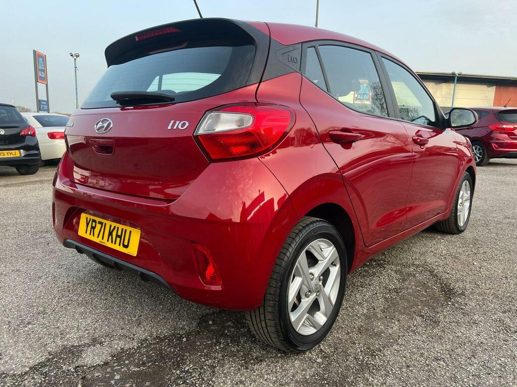 Hyundai I10 Hatchback 1.0 Se Connect Euro 6 Ss 202171 YR71KHU Red #4