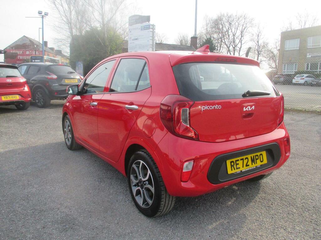 Kia Picanto Hatchback 1.0 Dpi 3 Euro 6 Ss 202272 RE72MPO Red #2