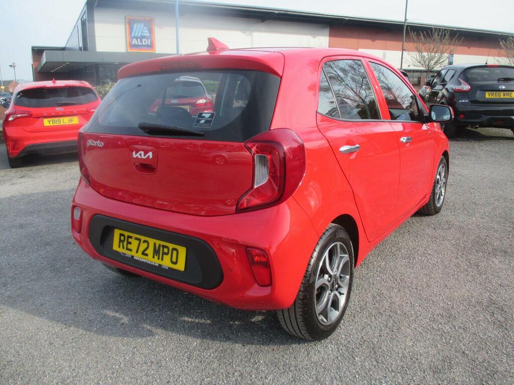 Kia Picanto Hatchback 1.0 Dpi 3 Euro 6 Ss 202272 RE72MPO Red #4