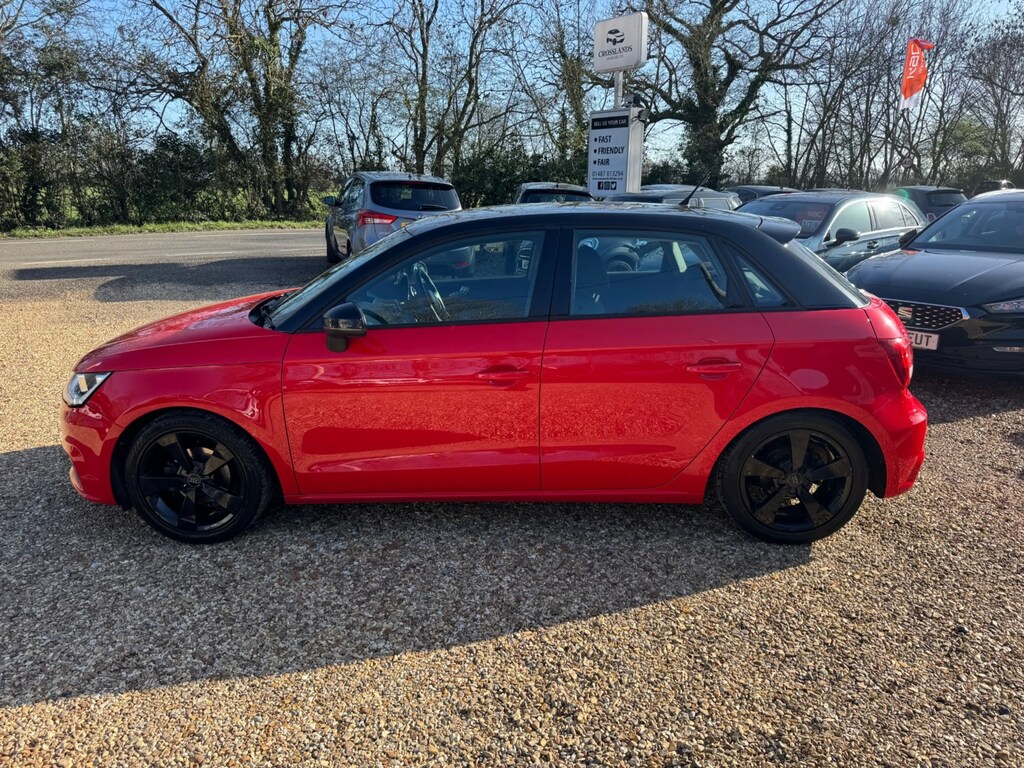 Audi A1 1.0 Tfsi Sport EN65CNK Red #5