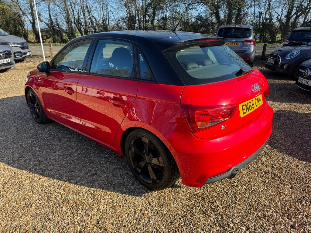 Audi A1 1.0 Tfsi Sport EN65CNK Red #6