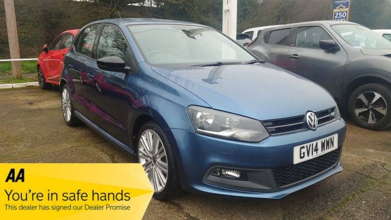 Volkswagen Polo 1.4 Tsi Act Bluegt - 2014 14 Blue