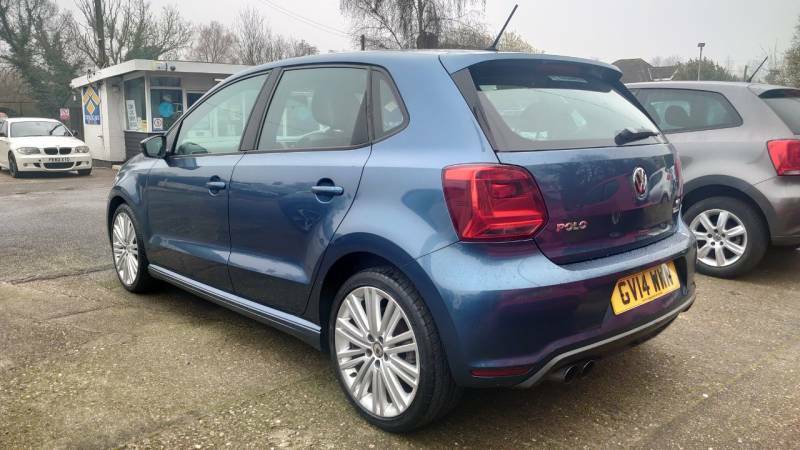 Volkswagen Polo 1.4 Tsi Act Bluegt - 2014 14 Blue #3