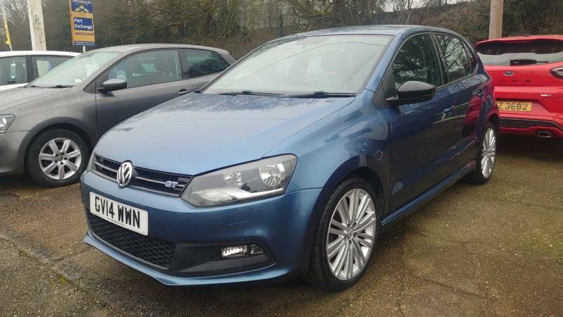 Volkswagen Polo 1.4 Tsi Act Bluegt - 2014 14 Blue #4