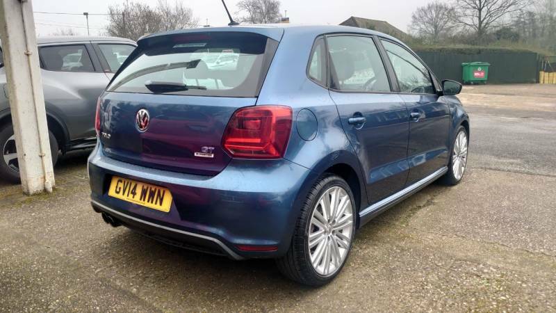 Volkswagen Polo 1.4 Tsi Act Bluegt - 2014 14 Blue #2