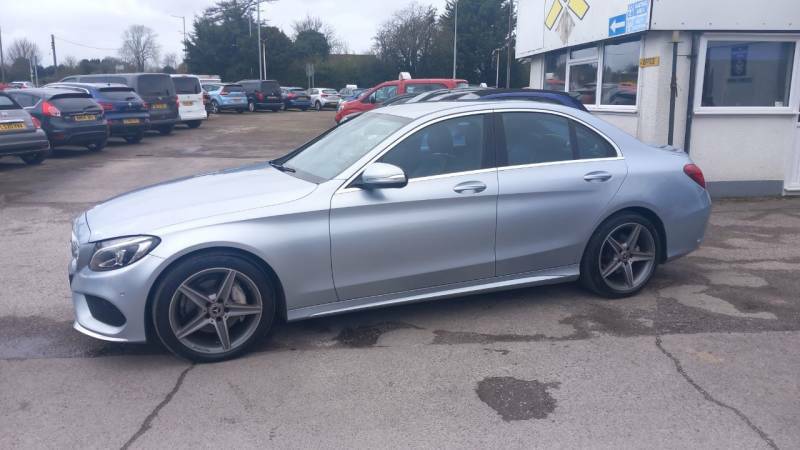 Mercedes-Benz C Class C220 Bluetec Amg Line - 2014 64 KP64VLK Silver #4
