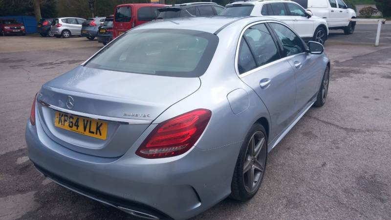 Mercedes-Benz C Class C220 Bluetec Amg Line - 2014 64 KP64VLK Silver #6
