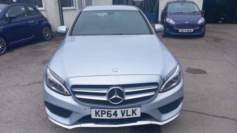 Mercedes-Benz C Class C220 Bluetec Amg Line - 2014 64 KP64VLK Silver #2