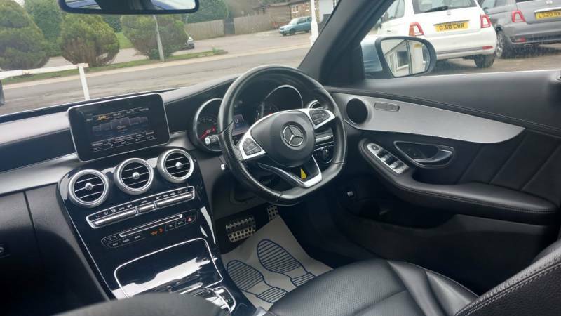 Mercedes-Benz C Class C220 Bluetec Amg Line - 2014 64 KP64VLK Silver #3