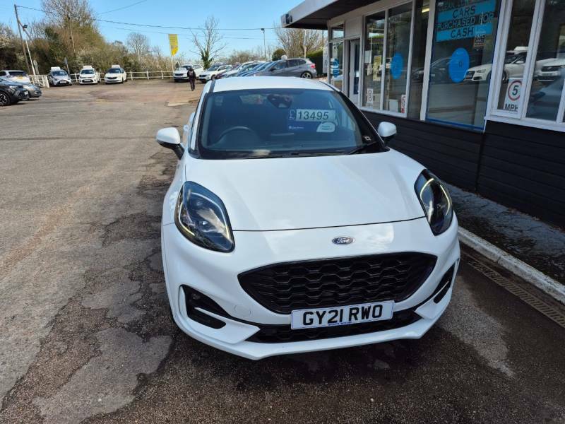 Ford Puma 1.0 Ecoboost Hybrid Mhev St-line X - 2021 21 GY21RWO White #2