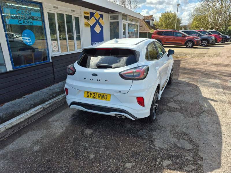 Ford Puma 1.0 Ecoboost Hybrid Mhev St-line X - 2021 21 GY21RWO White #4