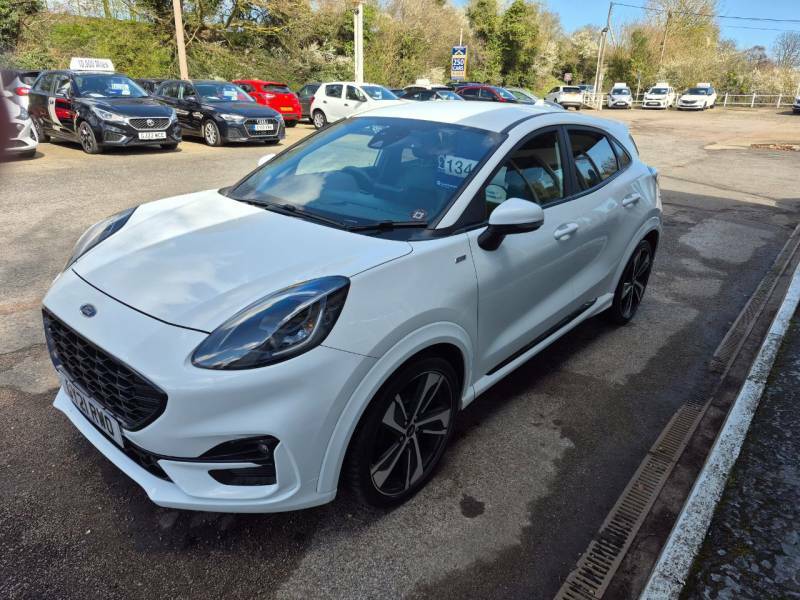 Ford Puma 1.0 Ecoboost Hybrid Mhev St-line X - 2021 21 GY21RWO White #3