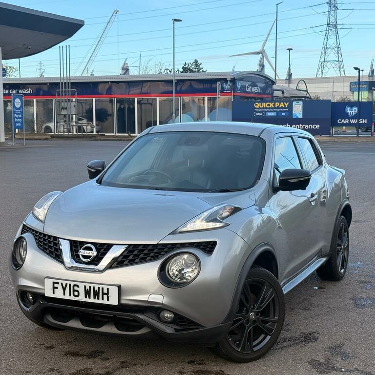 Nissan Juke 1.5 Dci Tekna Euro 6 Ss FY16WWH Silver #3