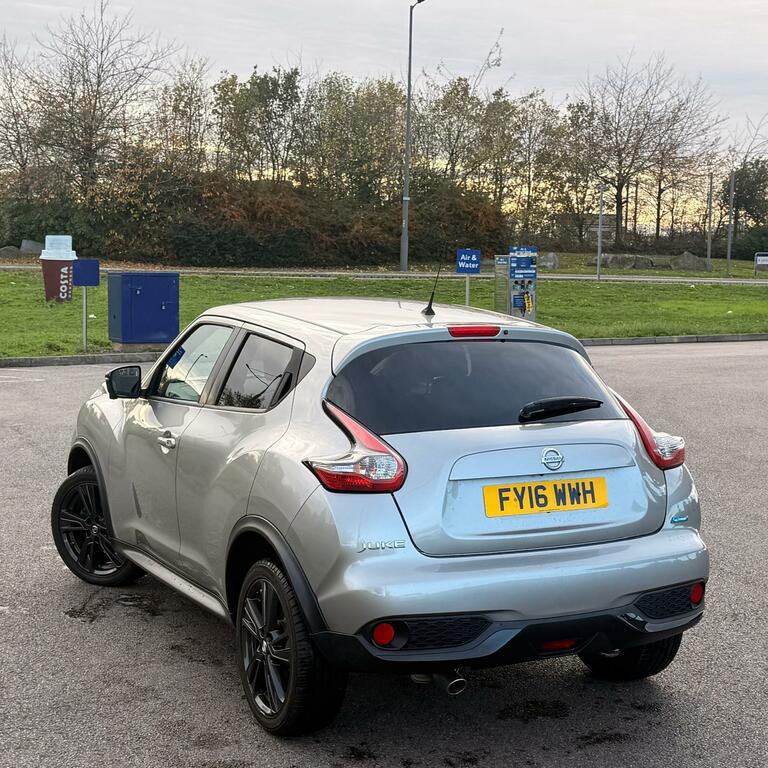 Nissan Juke 1.5 Dci Tekna Euro 6 Ss FY16WWH Silver #4