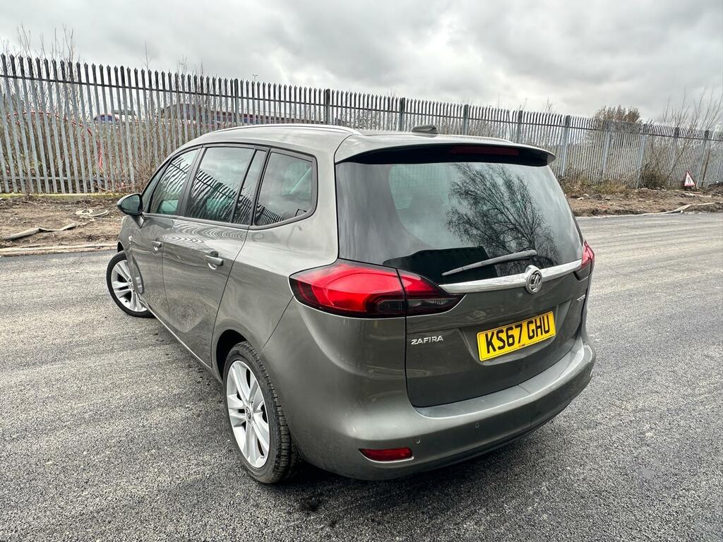 Vauxhall Zafira Tourer 1.4I Turbo Sri Nav Euro 6 KS67GHU Grey #3