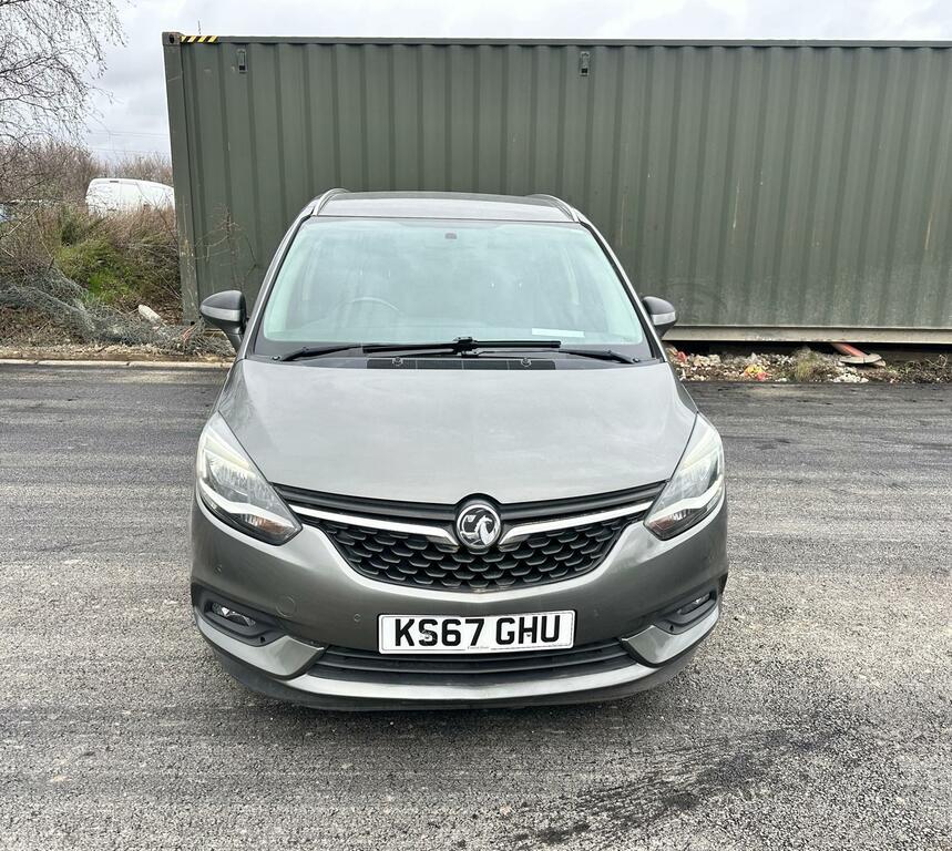 Vauxhall Zafira Tourer 1.4I Turbo Sri Nav Euro 6 KS67GHU Grey #2