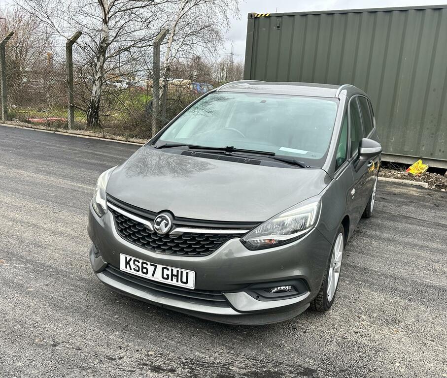 Vauxhall Zafira Tourer 1.4I Turbo Sri Nav Euro 6 KS67GHU Grey #6