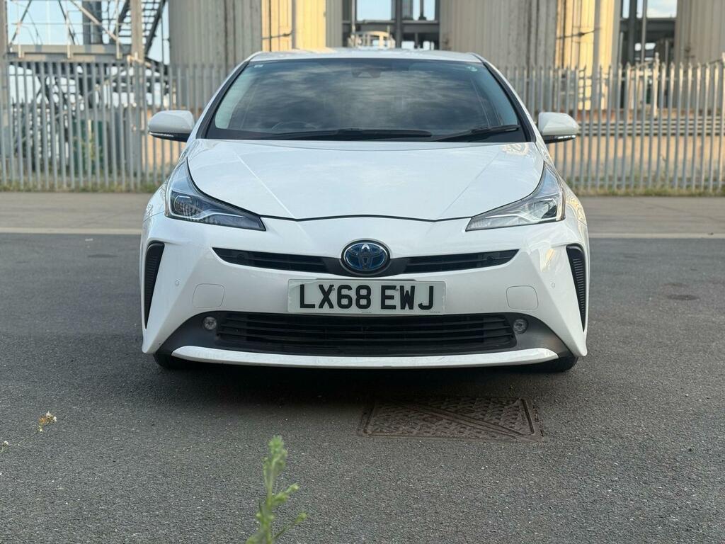 Toyota Prius 1.8 Vvt-h Active Hatchback Hybrid Cvt E White #6