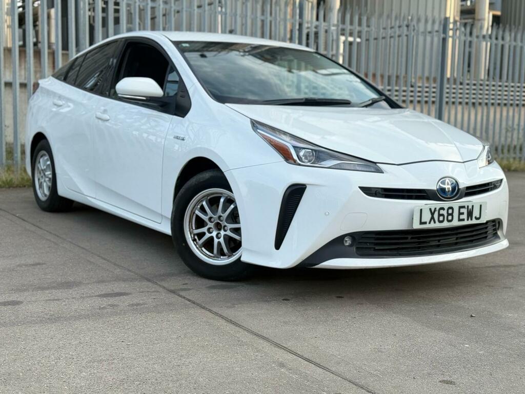 Toyota Prius 1.8 Vvt-h Active Hatchback Hybrid Cvt E White #5