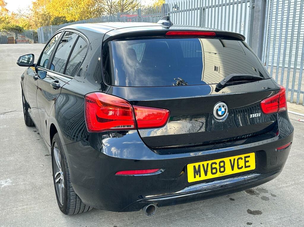 BMW 1 Series 1.5 118I Sport Euro 6 Ss MV68VCE Black #4