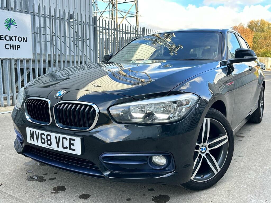 BMW 1 Series 1.5 118I Sport Euro 6 Ss MV68VCE Black #3
