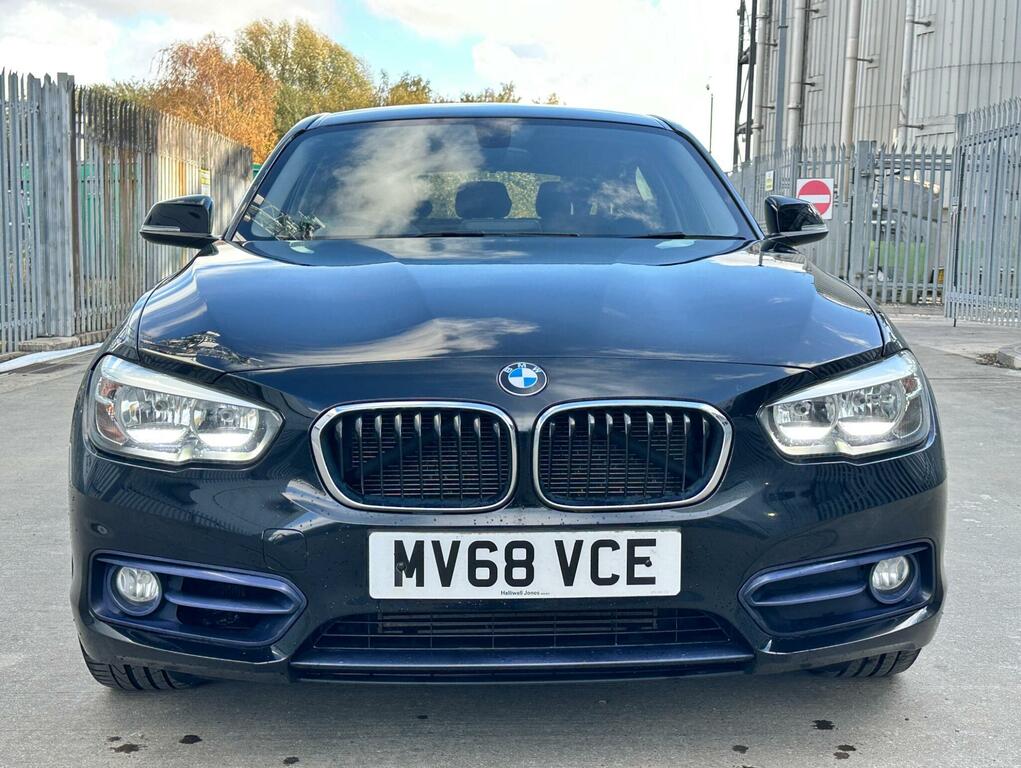 BMW 1 Series 1.5 118I Sport Euro 6 Ss MV68VCE Black #2