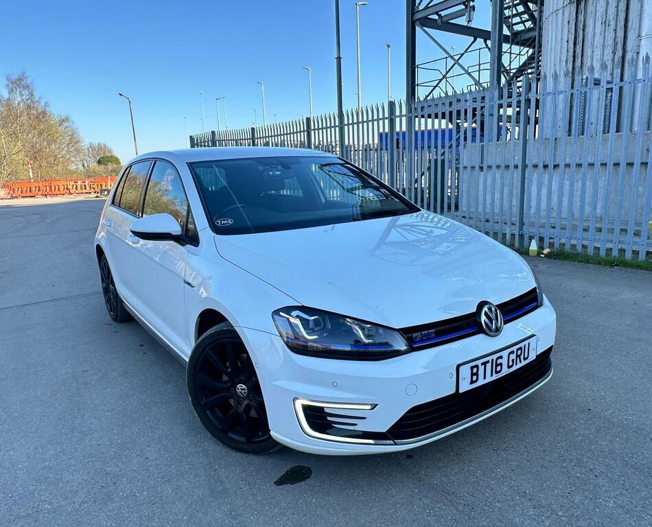 Volkswagen Golf 1.4 Tsi Gte Dsg Euro 6 Ss White #5