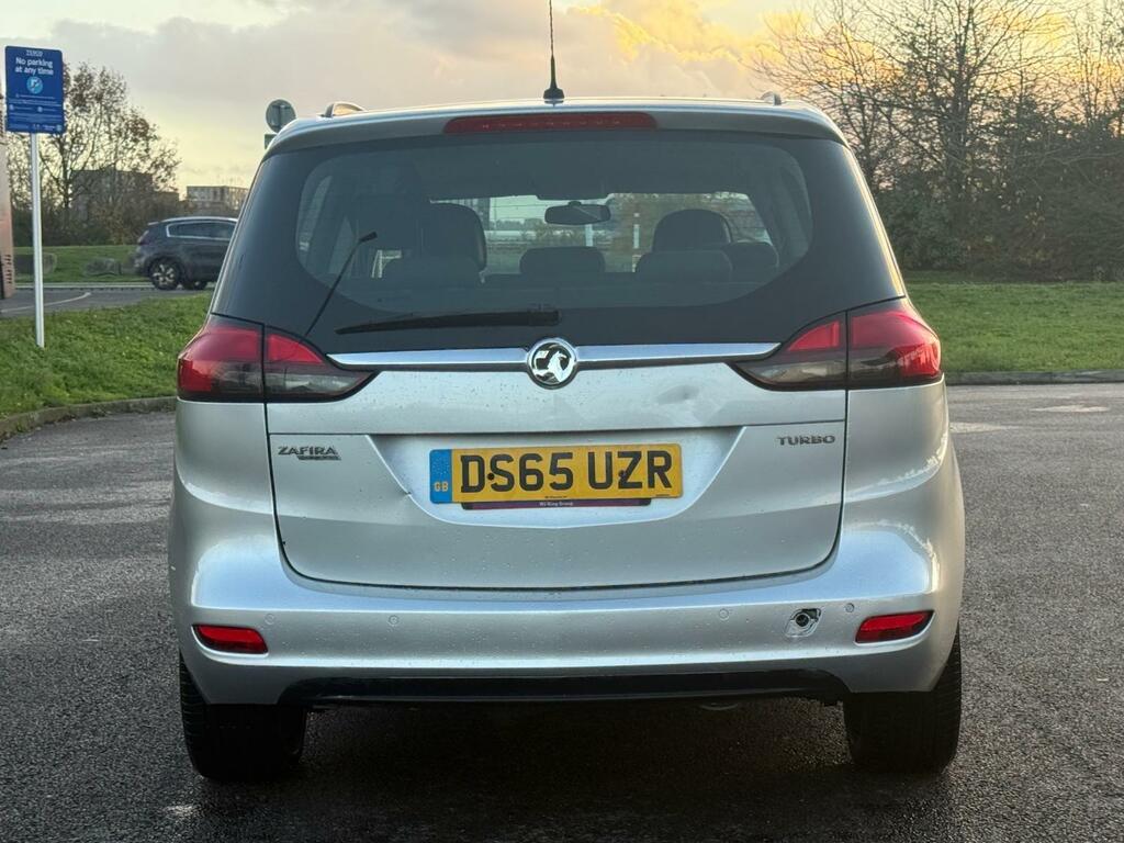 Vauxhall Zafira Tourer 1.4I Turbo Exclusiv Euro 6 DS65UZR Silver #4