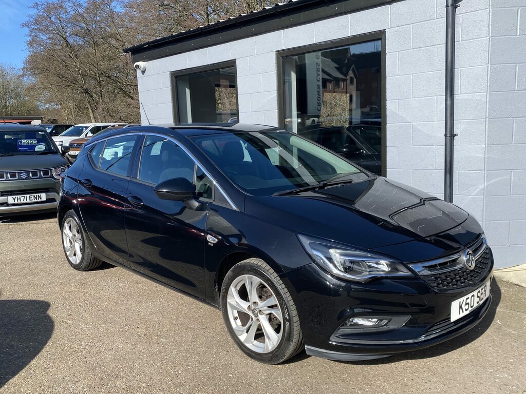 Vauxhall Astra Vauxhall Astra 1.0 T Ecotec Sri Nav Hatch.  Black #2