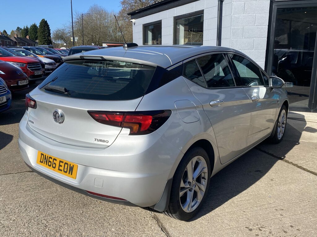 Vauxhall Astra Vauxhall Astra 1.4 Turbo 16V 150 Sri. Hatch DN66EOW Silver #6