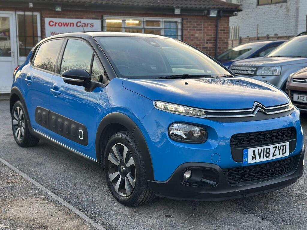 Citroen C3 1.2 Puretech Flair Euro 6 AV18ZYD Blue #4