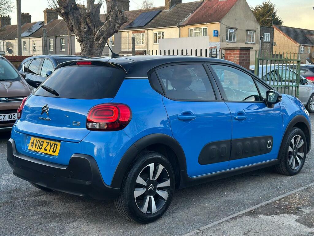 Citroen C3 1.2 Puretech Flair Euro 6 AV18ZYD Blue #5