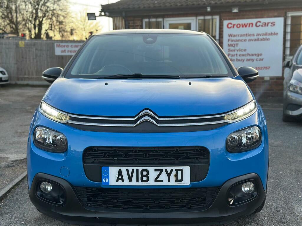 Citroen C3 1.2 Puretech Flair Euro 6 AV18ZYD Blue #3