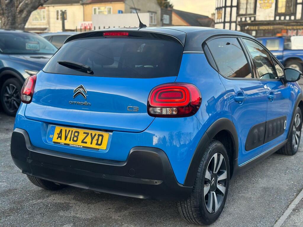 Citroen C3 1.2 Puretech Flair Euro 6 AV18ZYD Blue #6