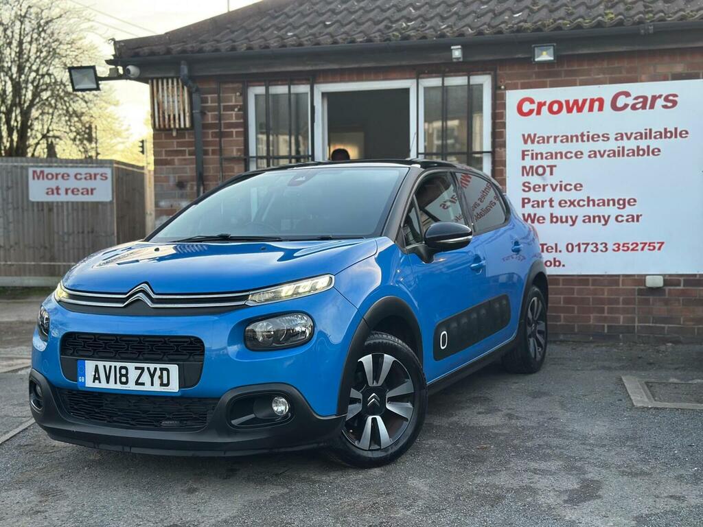 Citroen C3 1.2 Puretech Flair Euro 6 Blue