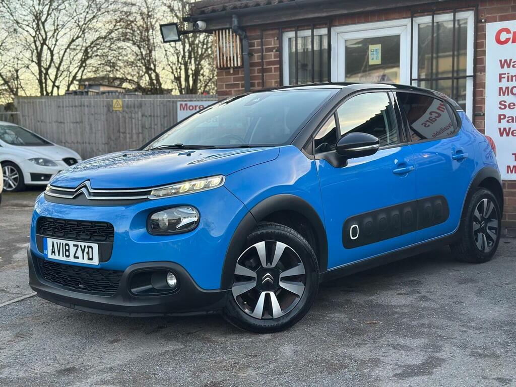 Citroen C3 1.2 Puretech Flair Euro 6 AV18ZYD Blue #2